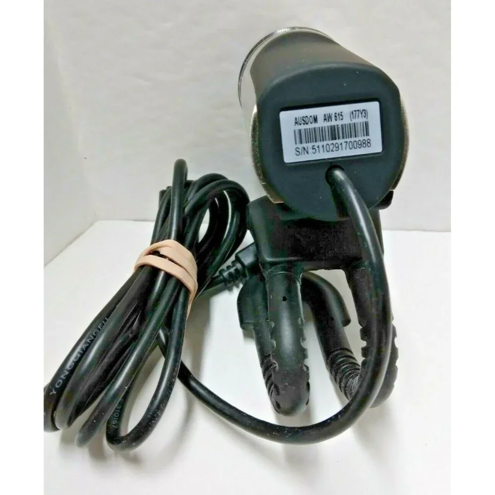 AUSDOM AW615 1080p PC WebCam 12MP with Built-in‎ Mic